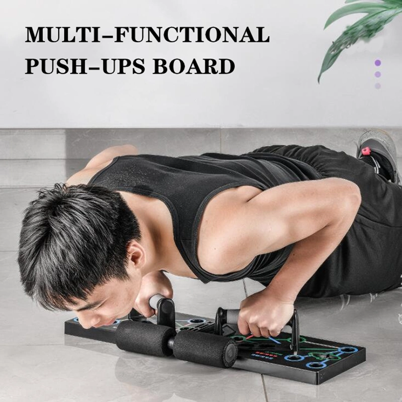 Amazon Hot Sale 14 in 1 Push-up Training Collapsible Portable Fitness Tools Push up Board Muscle Assist Device Fitness Board