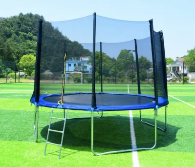 Trampolín para niños con relleno de cubierta de resorte de PVC para Fitness al aire libre Combo Bounce Jump