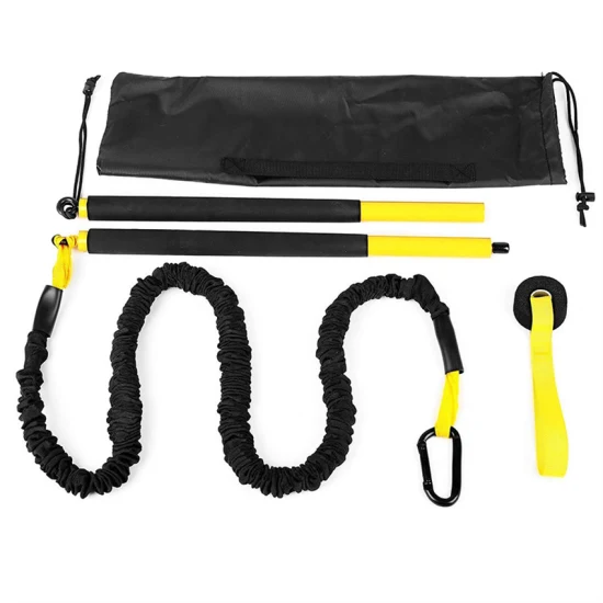 Gimnasio Rip Trainer Deportes Suspensión Trainer Yoga Portátil Pilates Bar Set Kit Rip Multi